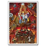 Futurama Escape from Bowels of Hellish Delight Small Print